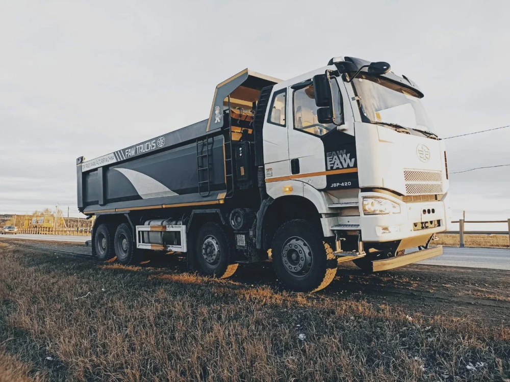 Самосвал FAW 8x4 (CA3310P66K24T4E5-420 л.с.) U-образный кузов