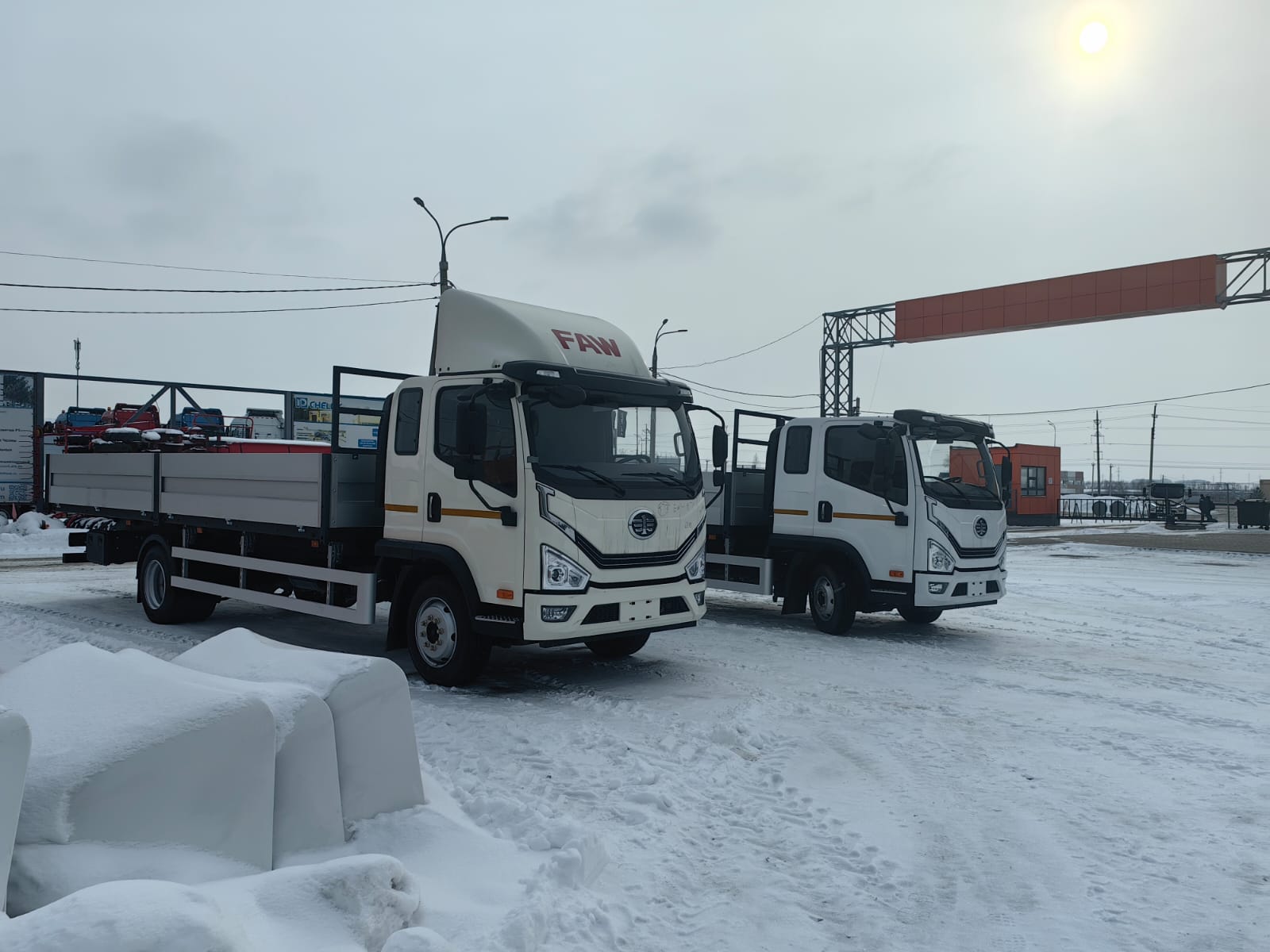 Бортовая платформа FAW Tiger 6G